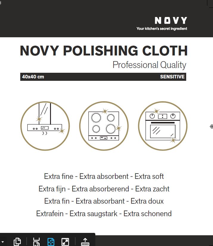 Accessoires 906093 Novy Polishing Cloth